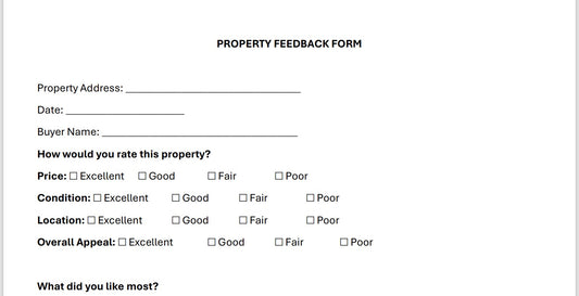 Property Feedback From