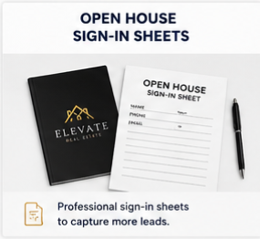Open House Success Forms Pack