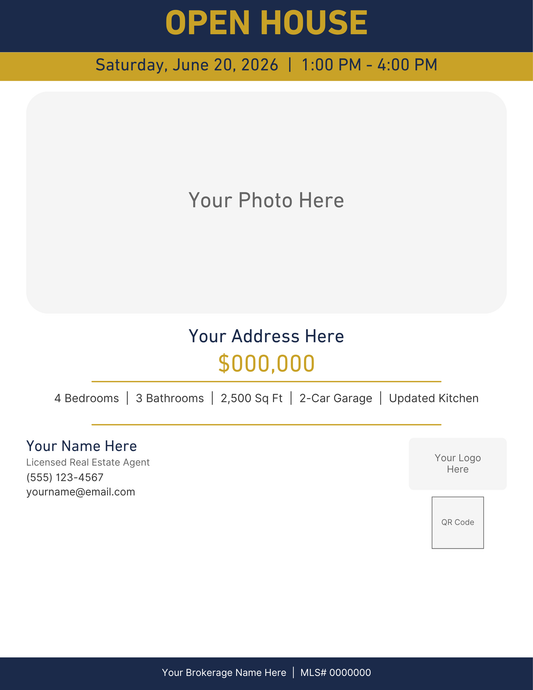 Open House Social Media Template